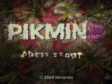 Pikmin 2 screen shot title